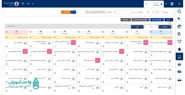 امکان محدود کردن پرسنل