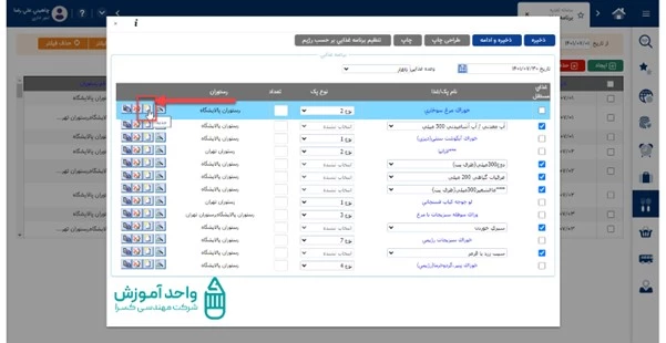 انتخاب غذای جدید