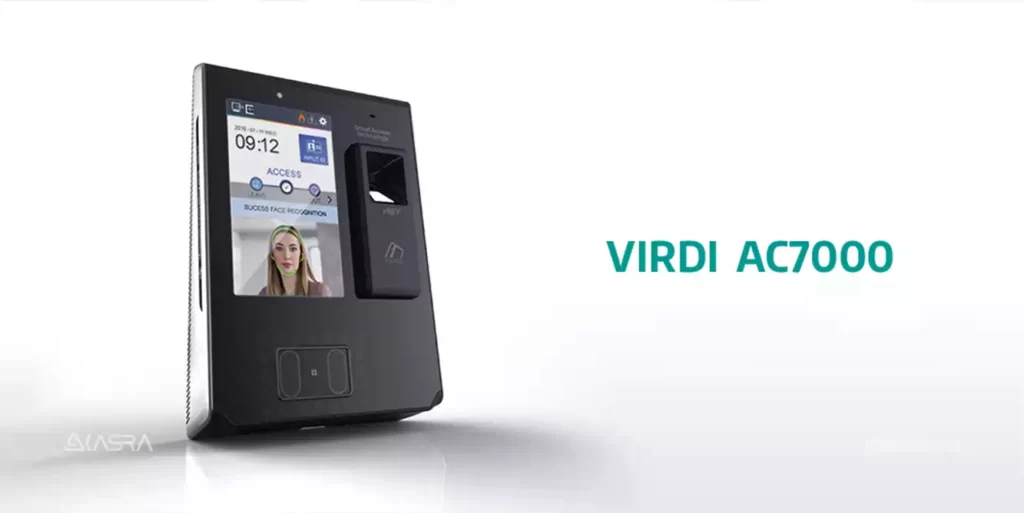 مشخصات ساعت حضور و غیاب تشخیص چهره Virdi AC7000