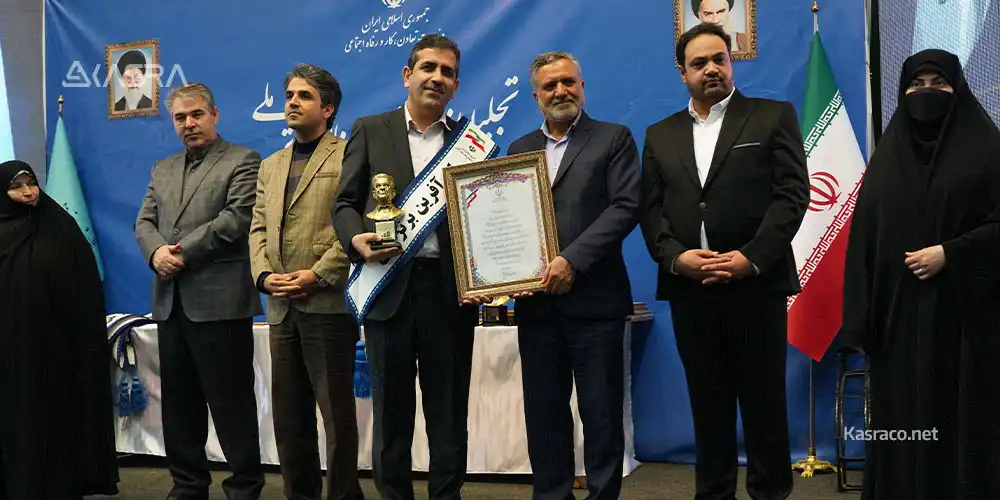انتخاب مهندس فرشید خوبانی به عنوان کارآفرین برتر ملی در چهاردهمین دوره جشنواره کارآفرینان برتر13