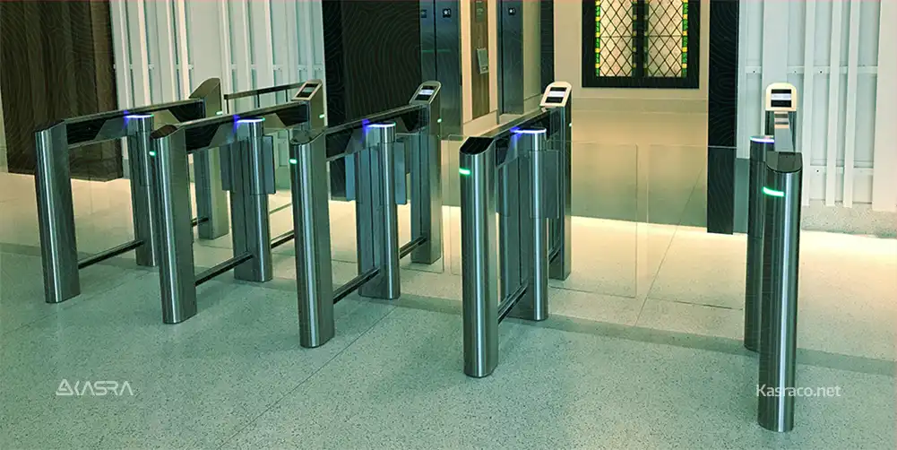 معرفی گیت کنترل تردد ویلچری؛ گیت تردد سویینگ (Swing Gate) 3 امکان یکپارچه سازی با سیستم های کنترل تردد