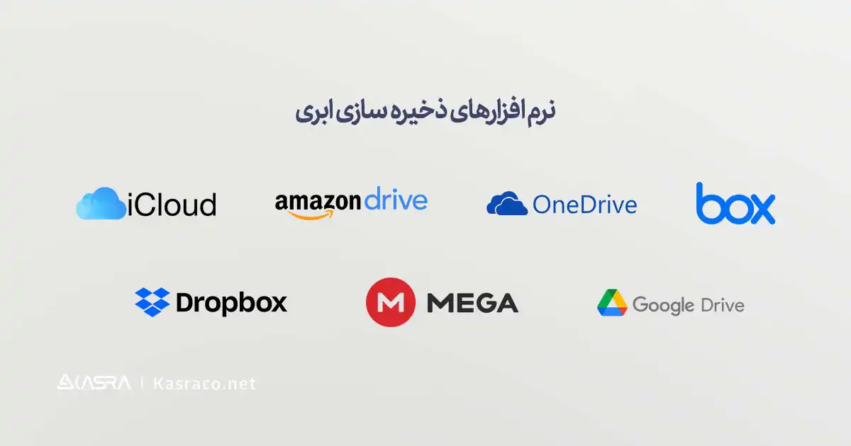 8 ابزار کاربردی دورکاری برای سازمانها 5 نرم افزارهای ذخیره سازی ابری