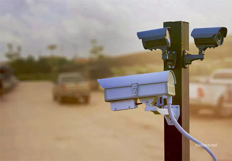 سامانه حراست و انتظامات کسرا 44 Permanent license plate reader 1