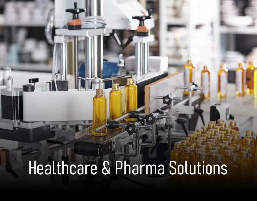 Healthcare and pharmaceutical industry solutions