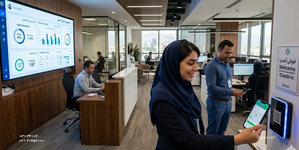 اپلیکیشن حضور و غیاب هوشمند
