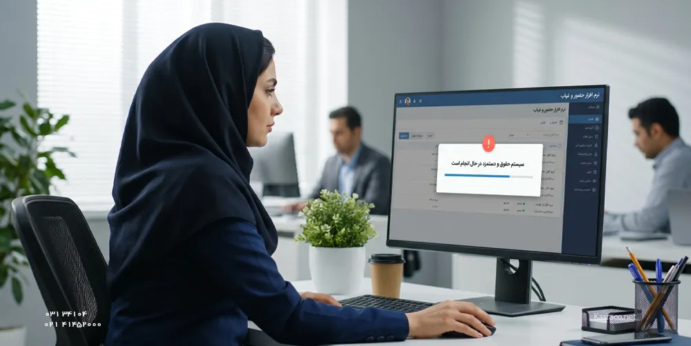قوانین کارکرد در نرم افزار حضور و غیاب