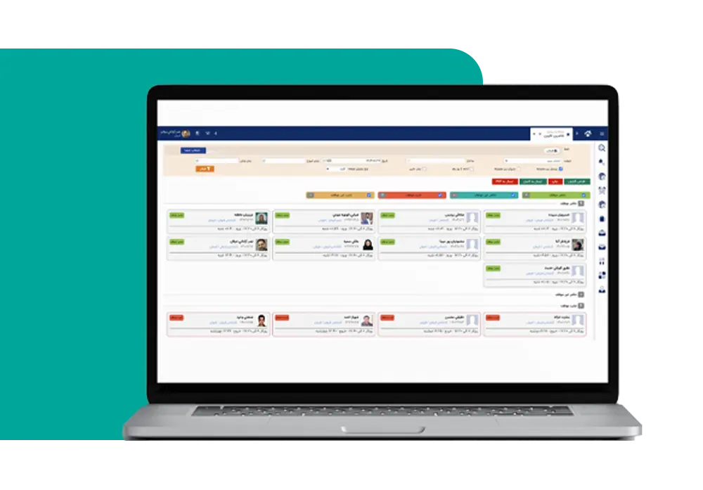 مانیتورینگ تردد پرسنل