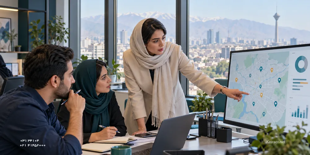 مدیریت حضور و غیاب نیروهای میدانی و دورکار با GPS 1 مدیریت حضور و غیاب نیروهای میدانی و دورکار با GPS